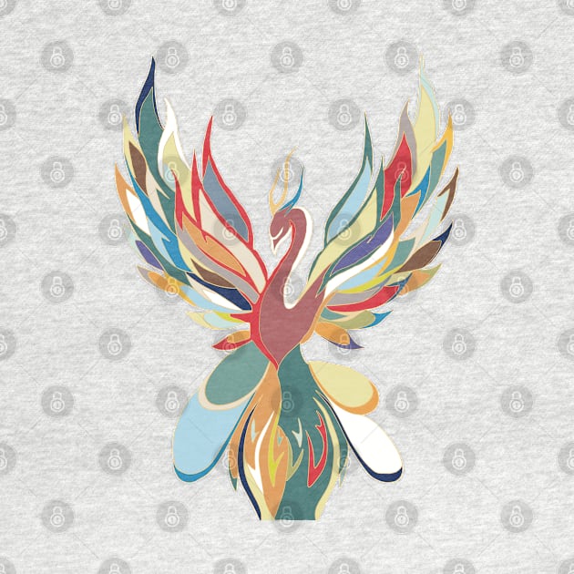 Phoenix 6 by Abstract Scribbler